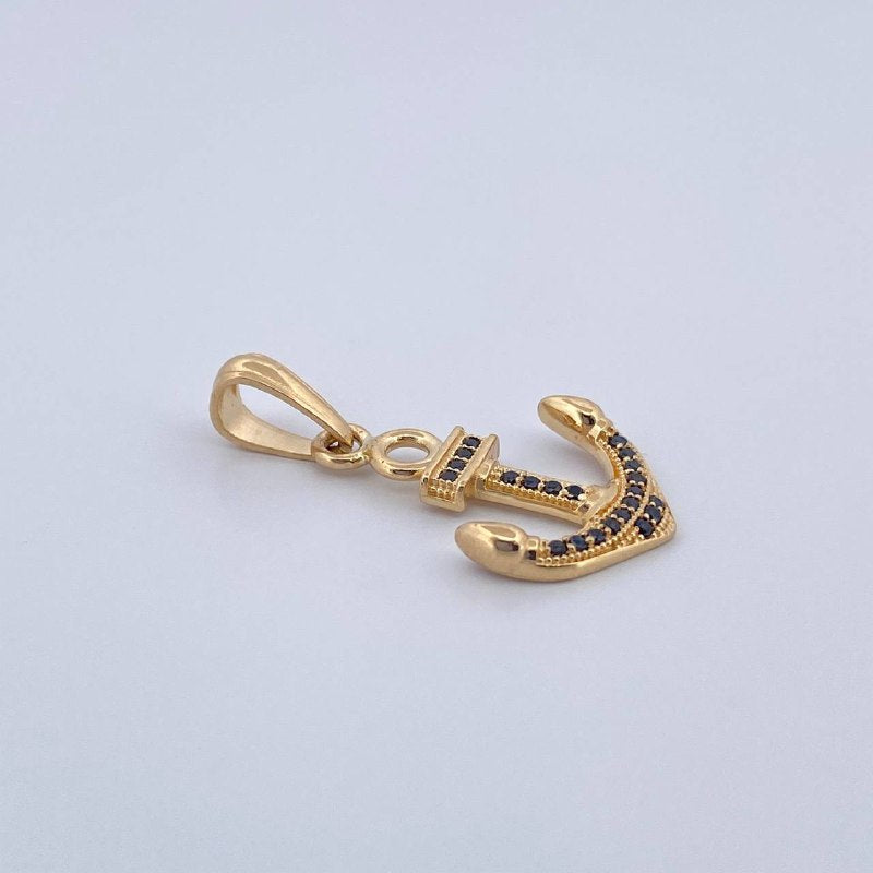 Dije Ancla 1.8gr / 2.7cm / Oro 18K &