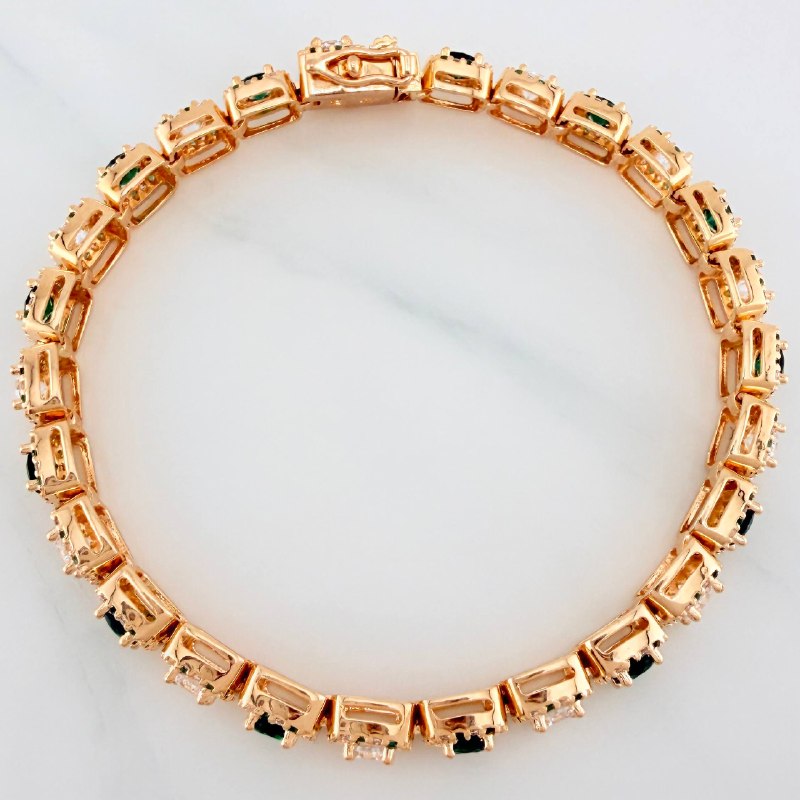 Pulso Tennis 24.35 g / 19.5 cm / 6.7 mm Oro Amarillo 18K