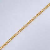 Pulso Figaro 1.2gr / 20cm / Oro Amarillo +1 18K $