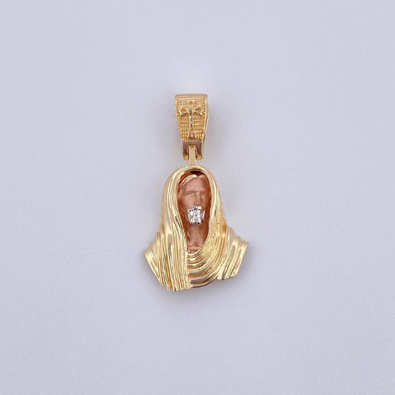 Dije Rostro de Cristo 3.4gr / 2.8cm / Oro 18K &