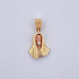 Dije Rostro de Cristo 3.4gr / 2.8cm / Oro 18K &