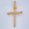 Dije Cruz Clavo 4.1gr / 4.7cm / Oro Amarillo 18K $