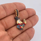 Dije Pato Inspirado 4.95gr / 3.6cm / Tres Oros 18K $