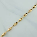 Pulso Rustico Barril 5.6 g / 21.5 cm / 4.35 mm Oro Amarillo 18K