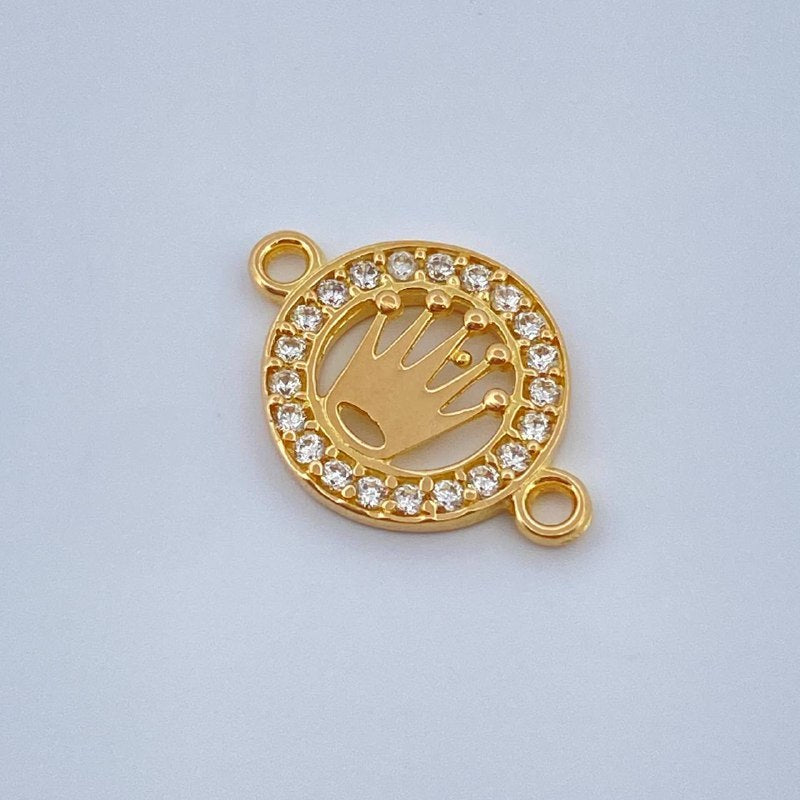 Herraje Corona Rx 0.65gr / 1.3cm / Oro Amarillo 18K &