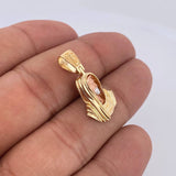 Dije Rostro de Cristo 3.4gr / 2.8cm / Oro 18K &