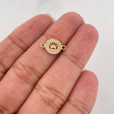 Herraje Corona 0.65 g / 1.3 cm Oro Amarillo 18K