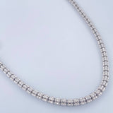 Cadena Ice 19.35gr / 61.5cm / Oro Blanco +4 14K Italy $