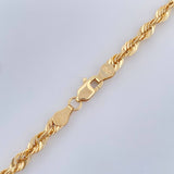 Cadena Lazo 8.4gr / 60cm / 4mm Oro Amarillo +3 &