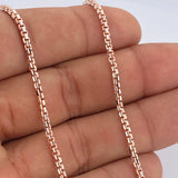 Cadena Veneciana 17.7gr / 60.5cm / Dos Oros Blanco Rosa +3 18K %