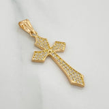 Dije Cruz Gotica 2.05gr / 3.7cm / Oro Amarillo 18K