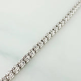 Pulso Ice 5.95 g / 21.4 cm / 2.3 mm Oro Blanco 18K