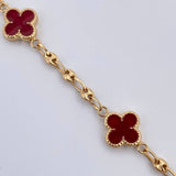 Pulso Trebol Gc 4gr / 18cm / Oro 18K &