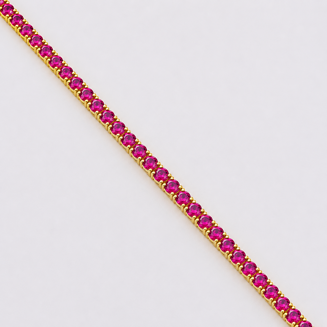 Pulso Tenis 3.85g / 18cm / 1.6mm Oro Amarillo 18K