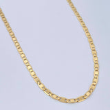 Cadena Escalera Plana 4.55gr / 60cm / Oro Amarillo +3 18K $