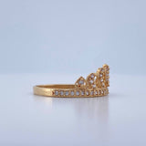 Anillo Tiara 1.6gr / T7 1/2 / Oro Amarillo 18K &