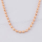 Cadena Militar 14.2g / 60cm / 2.9mm Oro Rosa 18K