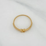 Anillo Lv 1.2 g / T7 1/4 Oro Amarillo 18K