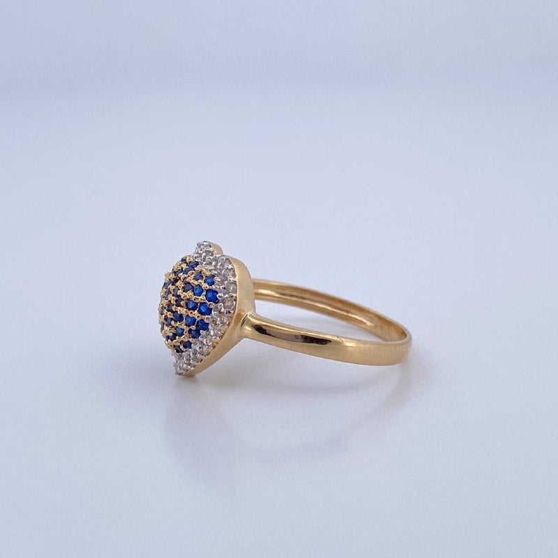 Anillo Corazon 2.75gr / T6 3/4 / Oro 18K &