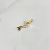 Dije San Miguel Arcangel 1.15 g / 2.3 cm Tres Oros 18K