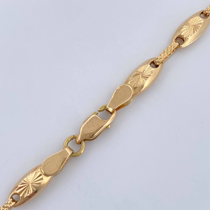 Cadena Eslabon 11.05gr / 51cm / Oro Amarillo 18K &