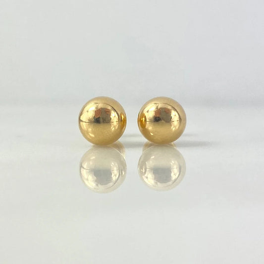 Topos Bola 0.95 g / 8 mm Oro Amarillo 18K