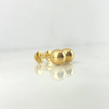 Topos Bola 0.9 g / 8 mm Oro Amarillo 18K