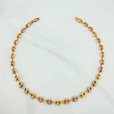 Tobillera Gc 6.25 g / 26.8 cm / 5.25 mm Tres Oros 18K