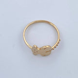 Anillo Oso 1.5gr / T5 3/4 / Oro 18K &