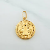 Dije San Benito 1.5 g / 2.6 cm Oro Amarillo 18K