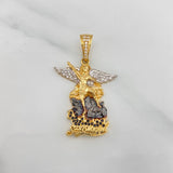 Dije San Miguel 8.2 g / 4.1 cm Tres Oros 18K