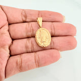 Dije Virgen De Guadalupe 1.5 g / 3 cm Oro Amarillo 18K