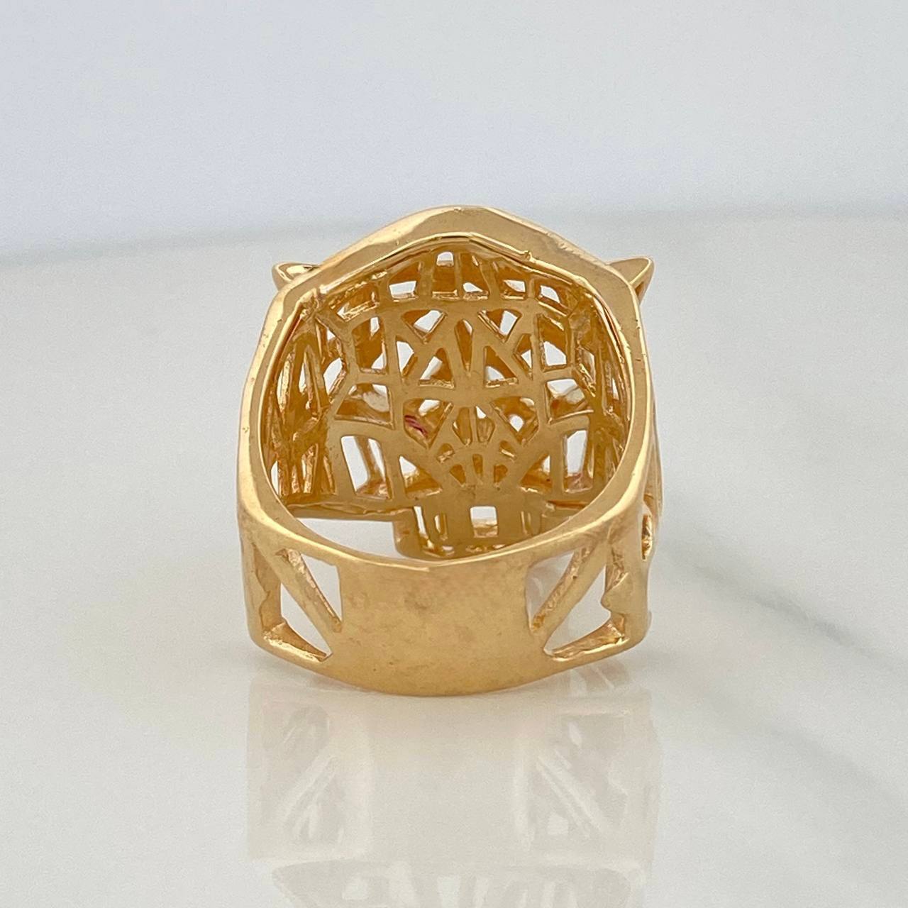 Anillo Pantera 11.75 g / T9 1/2 Oro Amarillo 18K
