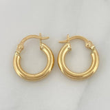 Candongas Boni 1.35 g / 1.5 cm Oro Amarillo 18K