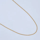 Cadena Veneciana 2.5gr / 42.8cm / Oro Amarillo +3 18K $