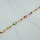 Pulso Rustico Corona 4.8 g / 20.9 cm / 4 mm Oro Amarillo 18K