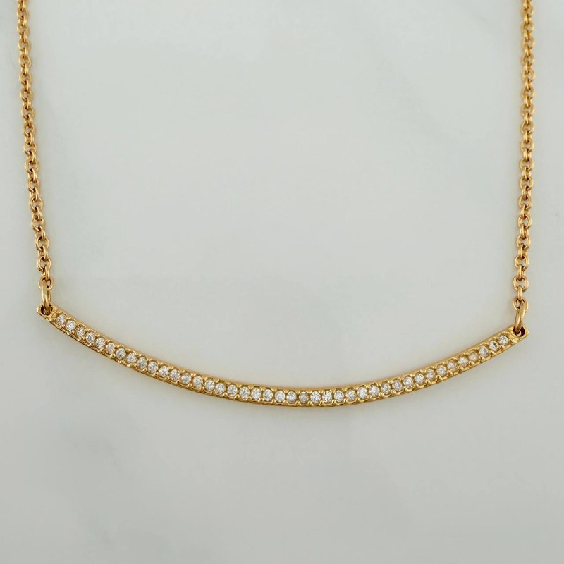 Cadena Media Luna Aro Seguido 4.1gr / 44.5cm / Oro Amarillo 18K