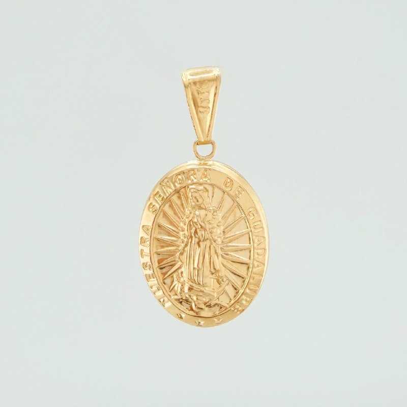 Dije Virgen De Guadalupe 1.9 g / 3.4 cm Oro Amarillo 18K