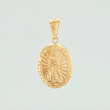 Dije Virgen De Guadalupe 1.9 g / 3.4 cm Oro Amarillo 18K