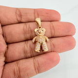 Dije Oso Articulado Corbata 4.75 g / 2.8 cm Oro Amarillo 18K