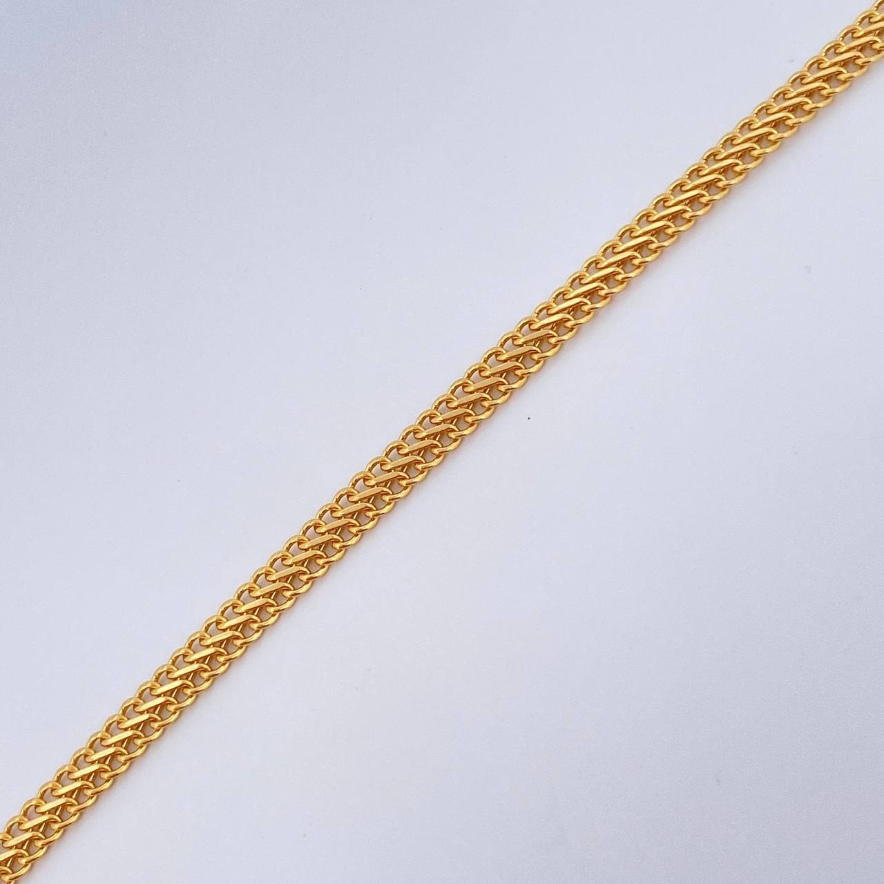Pulso Sedusa 1.5gr / 18.2cm / Oro Amarillo +3 18K $