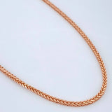 Cadena Franco 5.65gr / 59.8cm / Oro Rosa +3 18K %