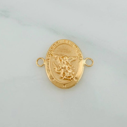 Herraje Arcangel San Miguel 0.9gr / 1.8cm / Oro Amarillo 18K %