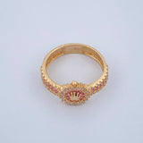 Anillo Corona Rx 3.85gr / T8 / Oro Amarillo 18K $