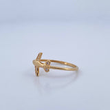 Anillo Avion 1.5gr / T7 1/2 / Oro 18K &
