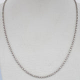 Cadena Militar 7.2gr / 70.7cm / Oro Blanco +3 18K &