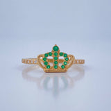Anillo Tiara 1.45gr / T6 1/2 / Oro Amarillo 18K $