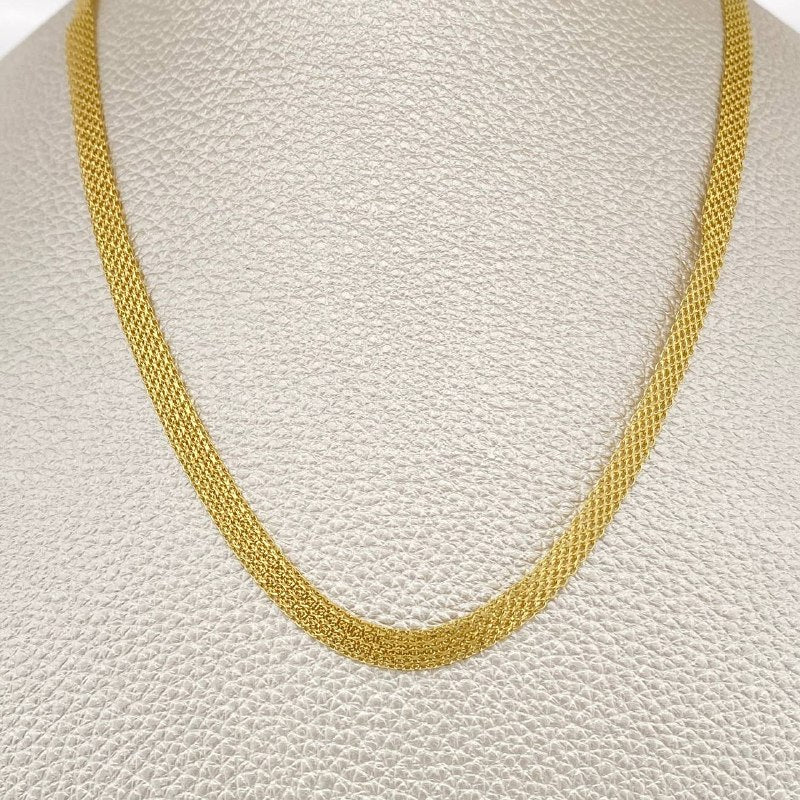 Cadena China 8.2gr / 61.5cm / 4.4mm Oro Amarillo +1 14K Italy %