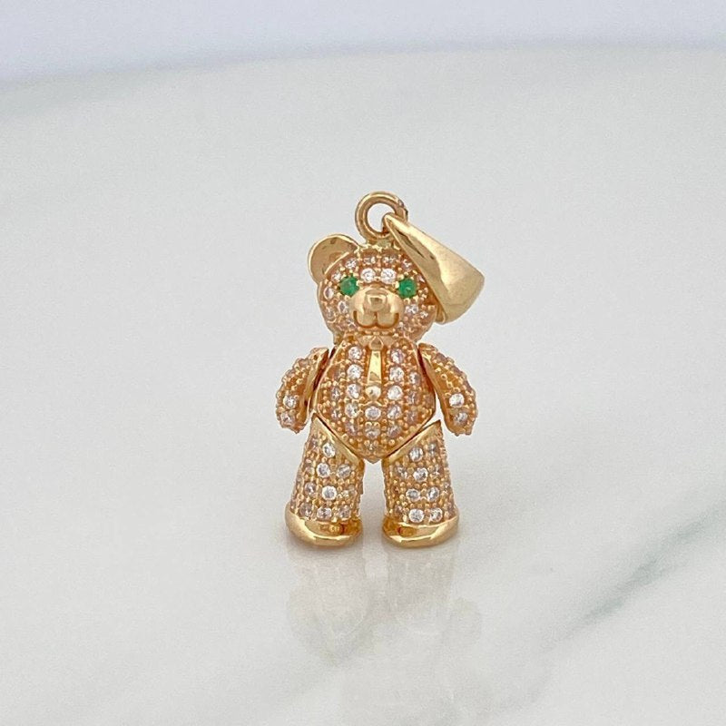 Dije Oso Corbata Articulado 4.45 g / 3 cm Oro Amarillo 18K