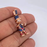 Dije Pato Furioso 5.35gr / 4cm / Oro 18K &